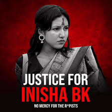 Justice for Inisha BK message demanding justice for the 16-year-old Surkhet victim in Nepal